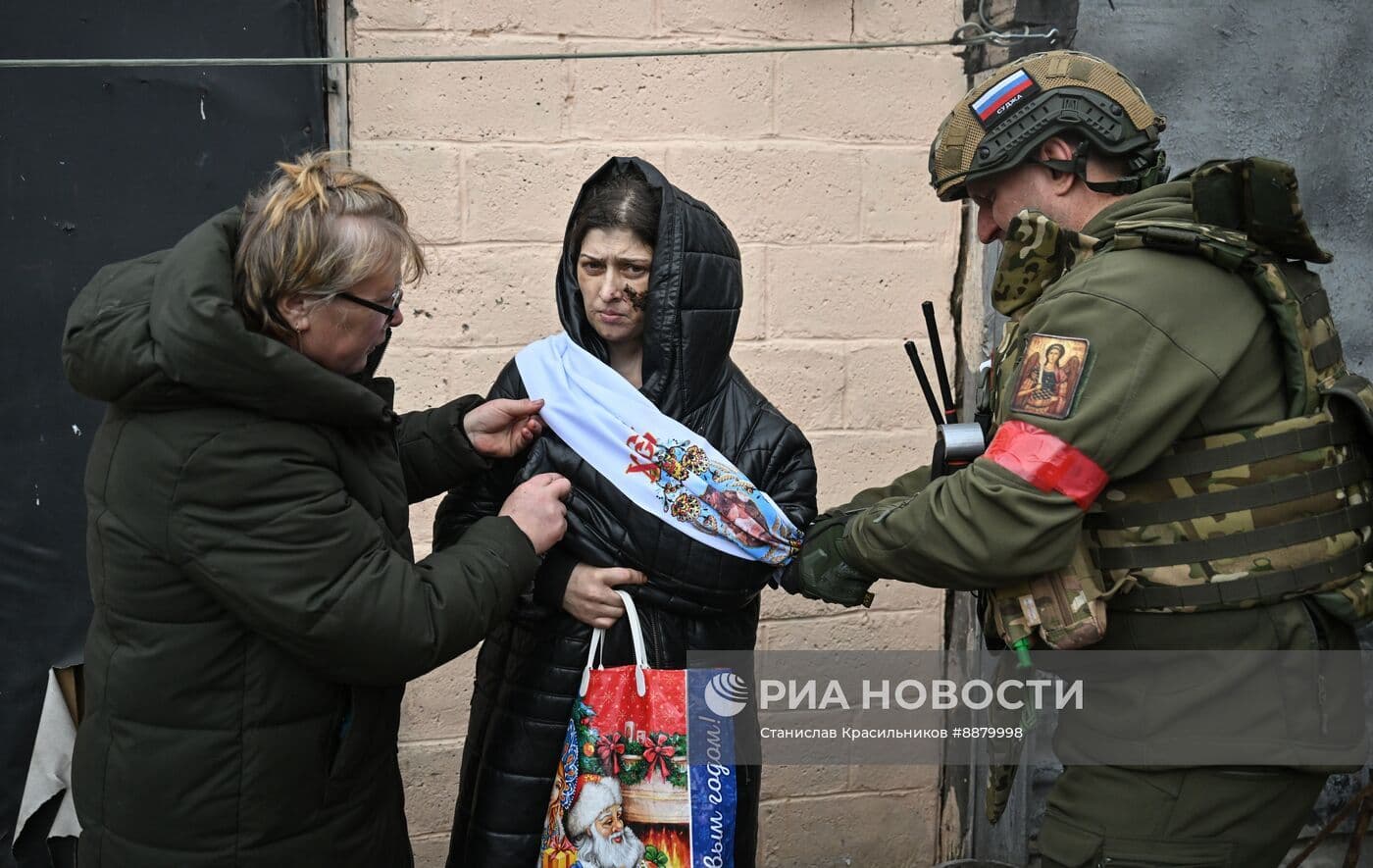 Помощь жителям Курского приграничья