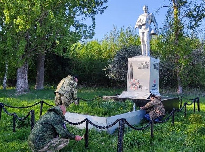 Продолжаем подготовку ко Дню Победы 